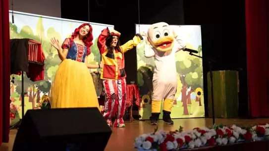 Gölbaşı Belediyesi çocuk etkinlikleri buz pateni sahası