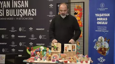 Etkinlikte gençlerin ustalarla etkileşimi