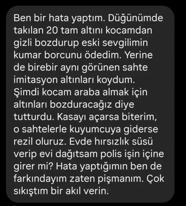 Kadının sosyal medya paylaşımı
