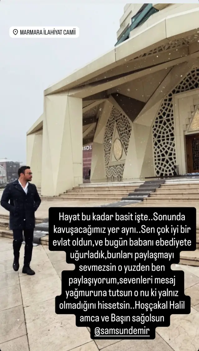 Cenaze töreninde toplu fotoğraf