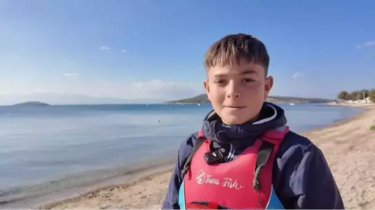 Techno 293 Yelken Ligi yarışından bir anlık görüntü