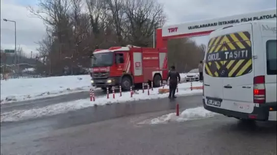 Yangın sonrası söndürülen film plakası