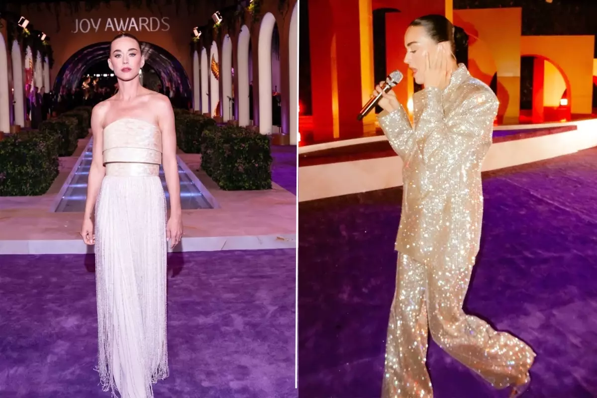 Katy Perry, Riyad Joy Awards'ta Dakikada 300 Bin Dolar Kazandı