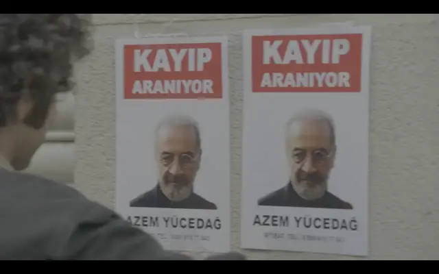 Azem'in kaybolduğu sokakta çekim