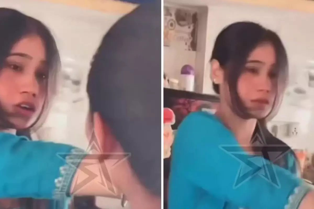 Genç kızın erkek arkadaşıyla tartışması sırasında çekilen video görüntüsü