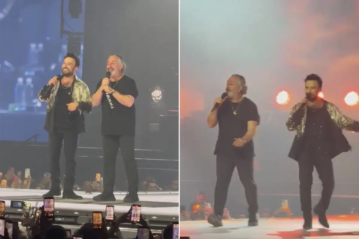Tarkan ve Cem Yılmaz’ın Unutulmaz Kuzu Kuzu Dueti Konserde Gündemde