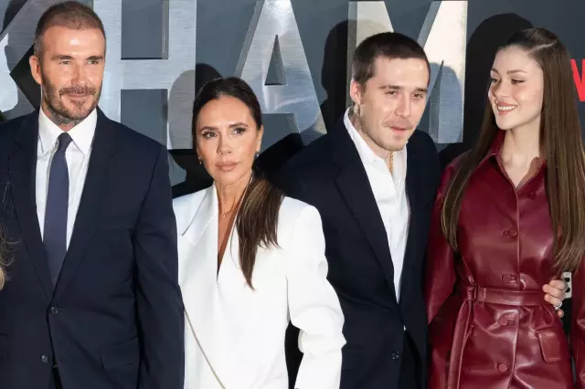 Beckham ailesinin bir arada olduğu an