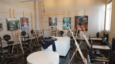 Sanat Melikgazi etkinlik alanı iç mekan fotoğrafı