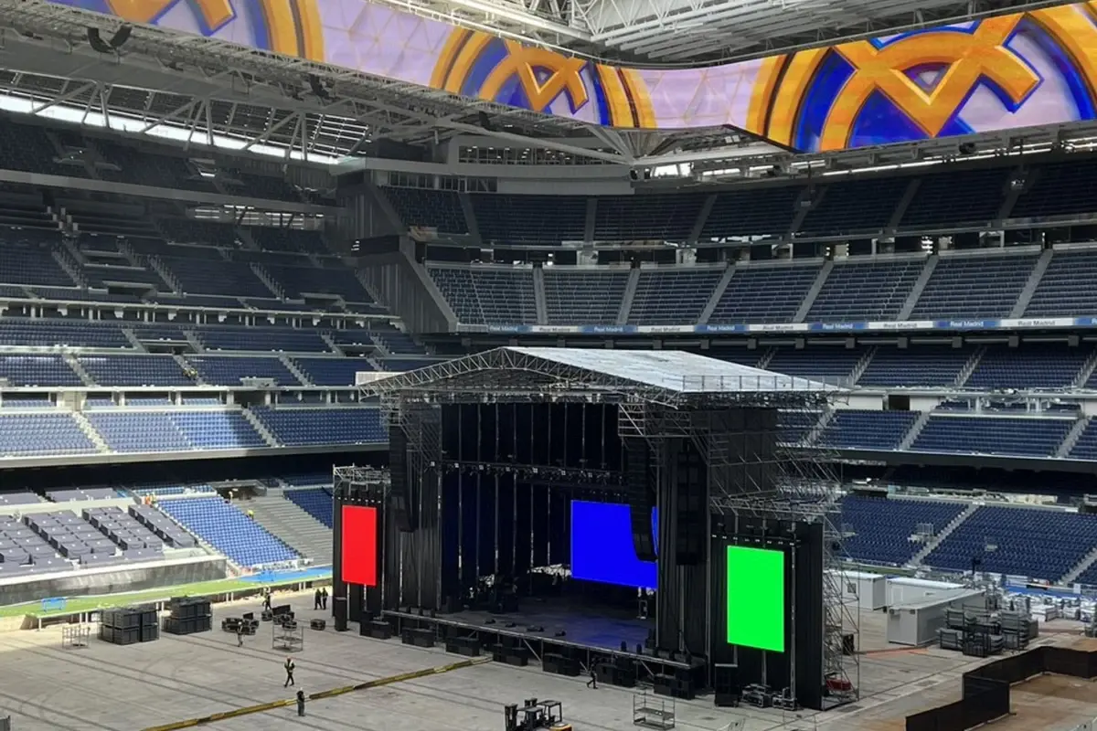 Real Madrid'in Bernabeu Stadyumu'nda Gerçekleştirilen Konserler Gürültü Kirliliği Tartışmasına Yol Açtı