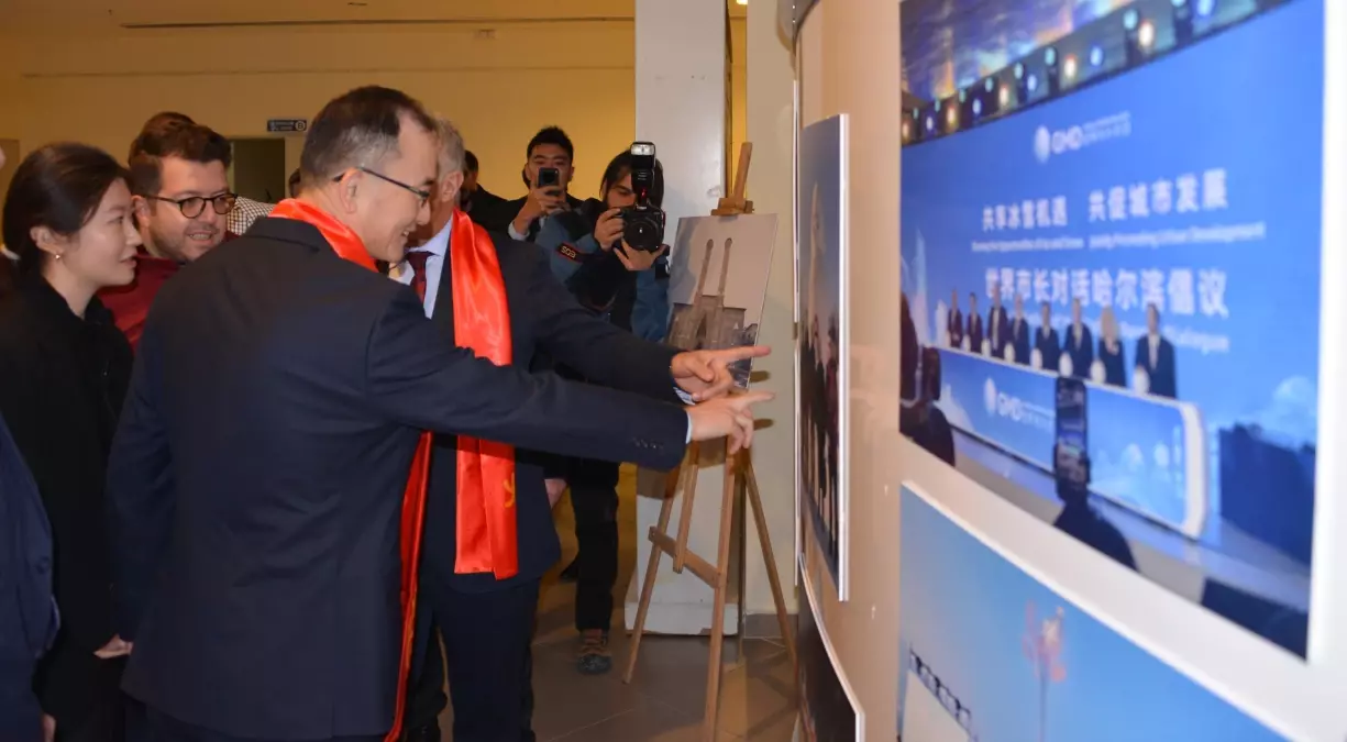 Çin Büyükelçisi Jiang Xuebin, Erzurum-Harbin Kardeş Şehir Fotoğraf Sergisine Katıldı