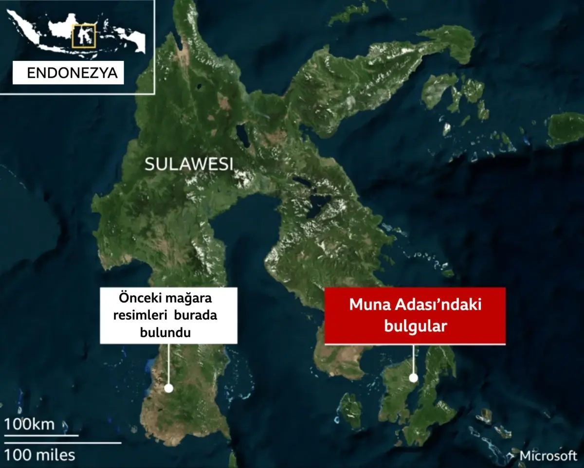 Endonezya Sulawesi'de 67.800 Yıllık El Resmi Dünyanın En Eskisi Oldu