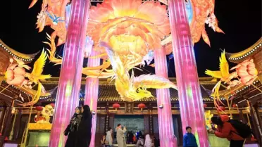 Qinhuai Fener Festivali Nanjing ana sahnesi