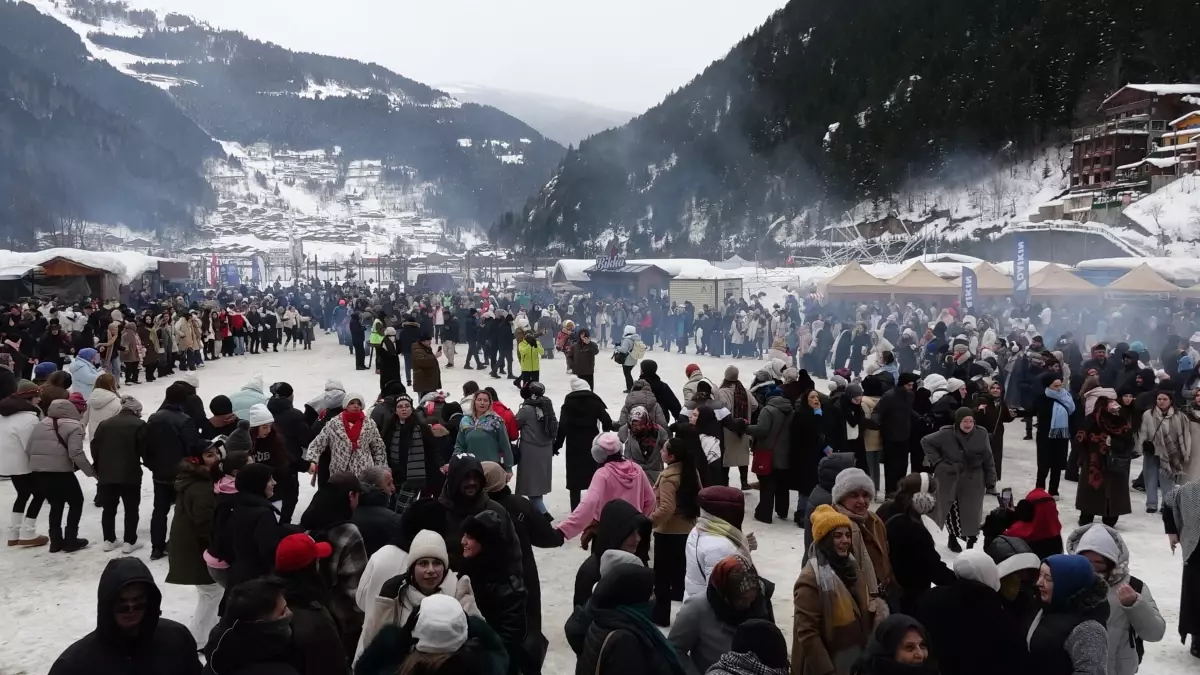 Uzungöl Kış Festivali Buzların Dansı ile Coştu