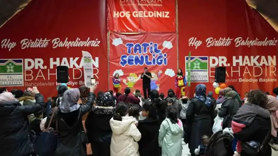 Bahçelievler Sömestr Tatil Şenliği etkinlik alanı