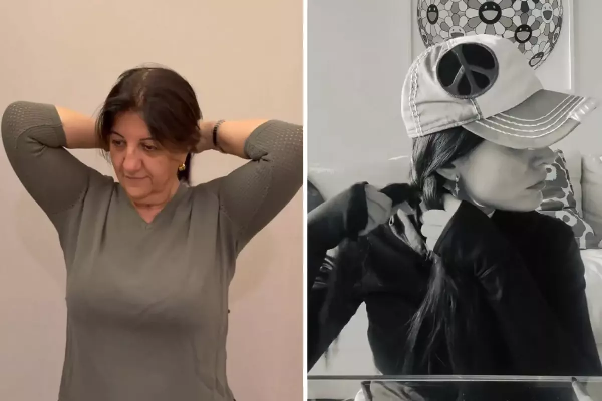 DEM'li Aktivistler ve Belçim Bilgin'den "Saç Örme" Kampanyası Desteği