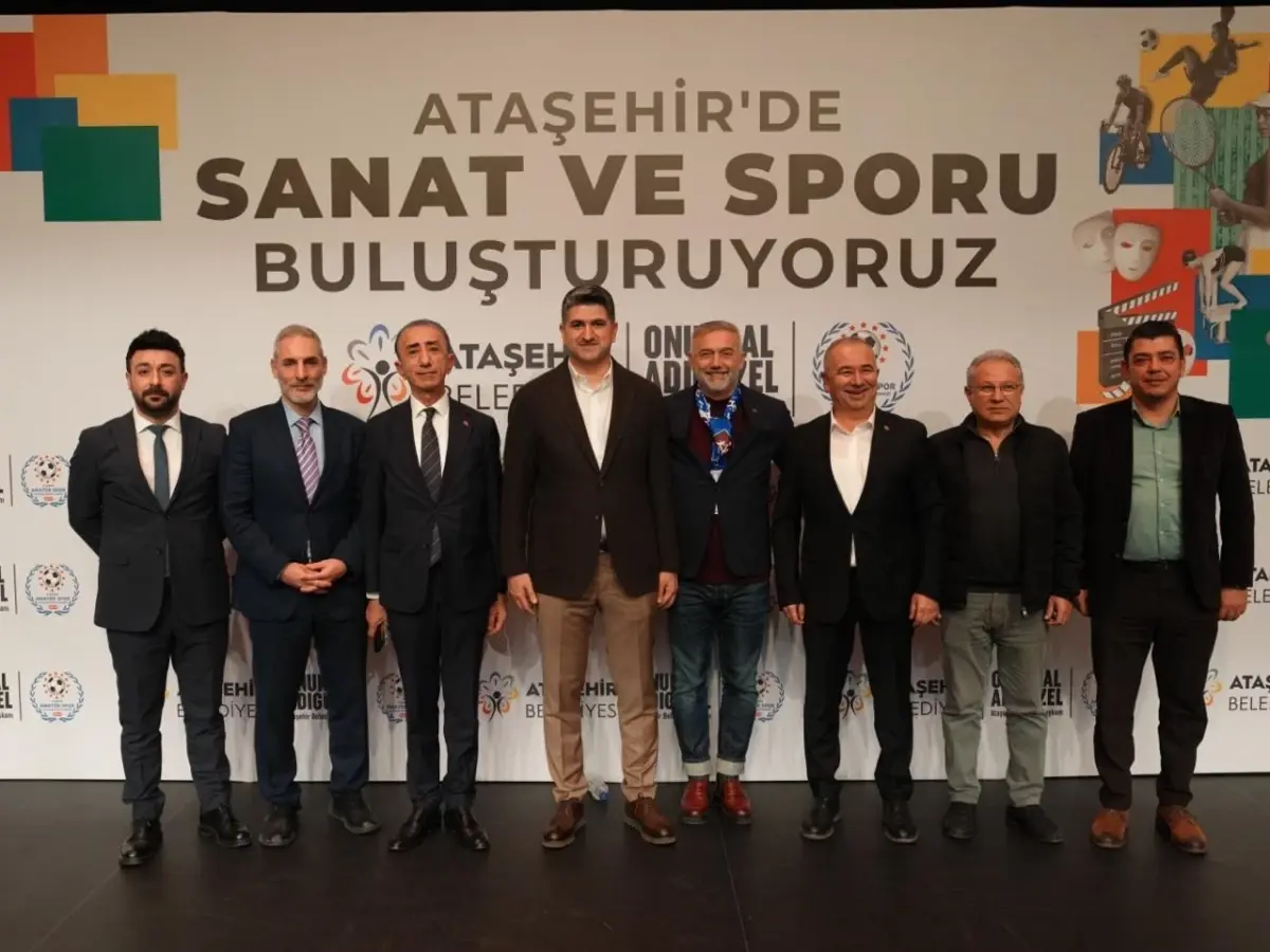 Ataşehir'de Gençlere Yönelik Sanat ve Spor Paneli İlham Verdi