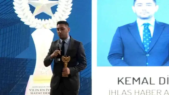 Altın Başarı Ödülleri sahne görüntüsü