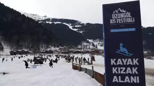 Uzungöl Kış Festivali Buz ve Horonlarla Coştu