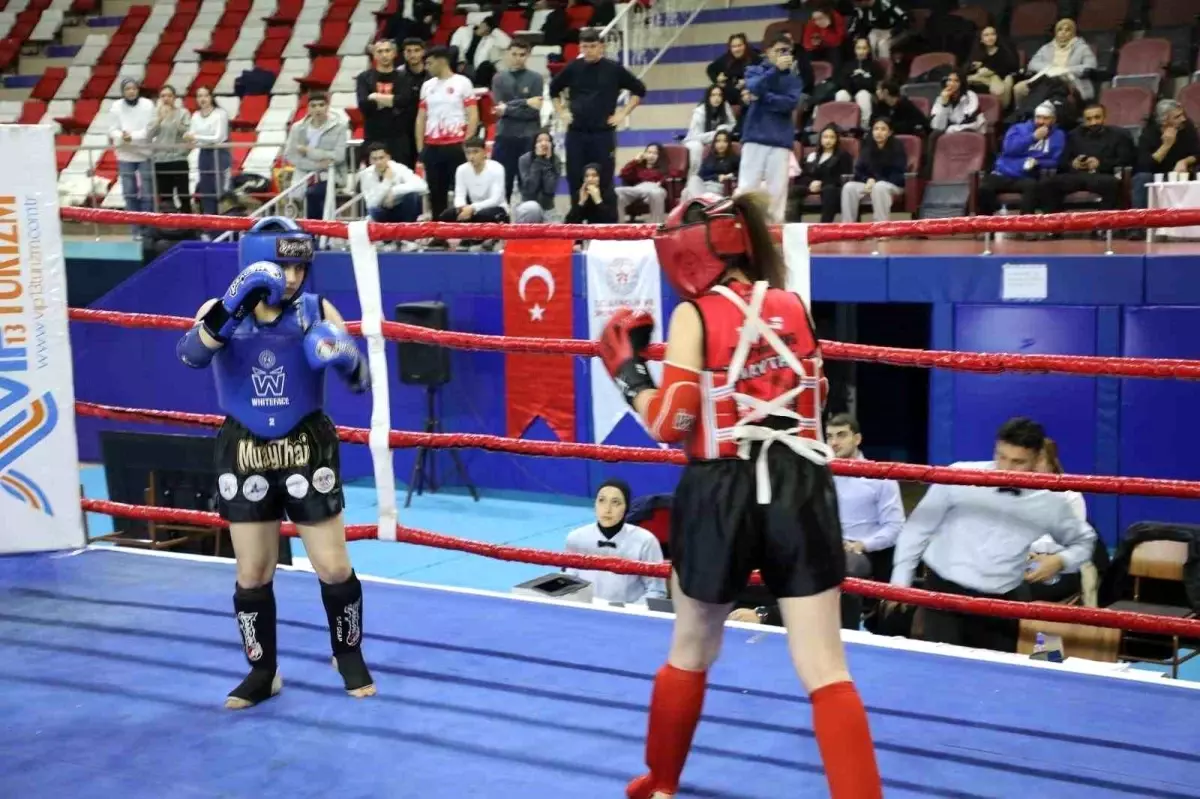 Ağrı’da Muay Thai Doğu Anadolu Bölge Şampiyonası Finali Tamamlandı