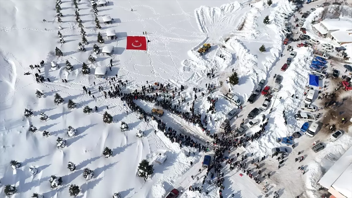 Korgan Yaylası'nda 1. Kış Festivali Coşkusu Yaşandı