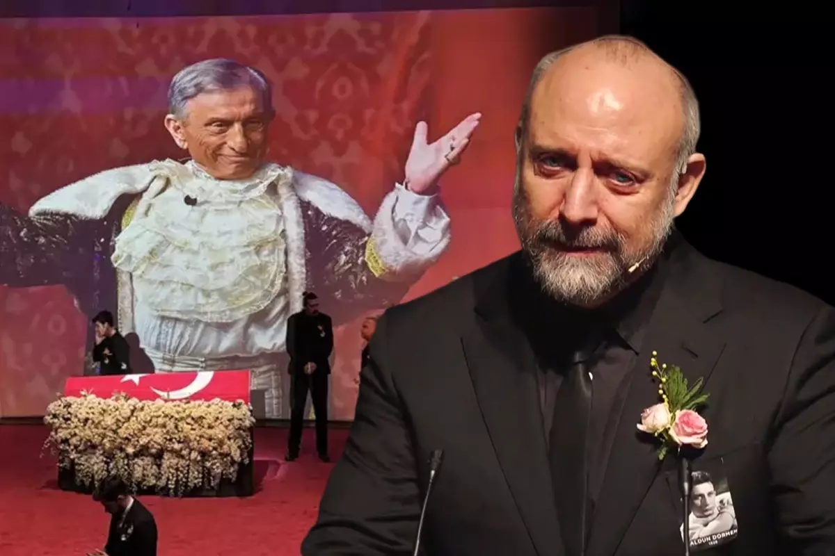 Halit Ergenç’ten Haldun Dormen’e Duygusal Veda