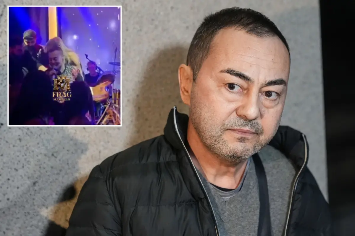 Serdar Ortaç Konserinde Dengesini Kaybetti, Şarkı Söylemeye Devam Etti