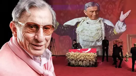 Haldun Dormen sahne arkasında