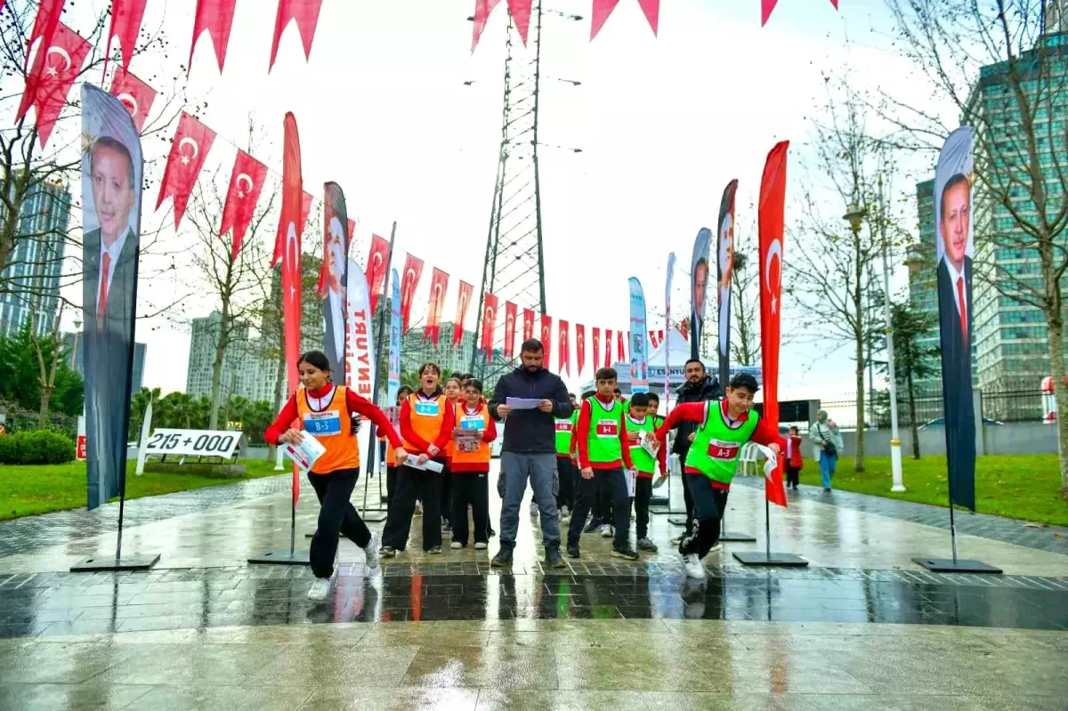 Vadi Esenyurt Parkı'nda Çocuklar Oyunlaştırılmış Oryantiring Turnuvasıyla Coştu