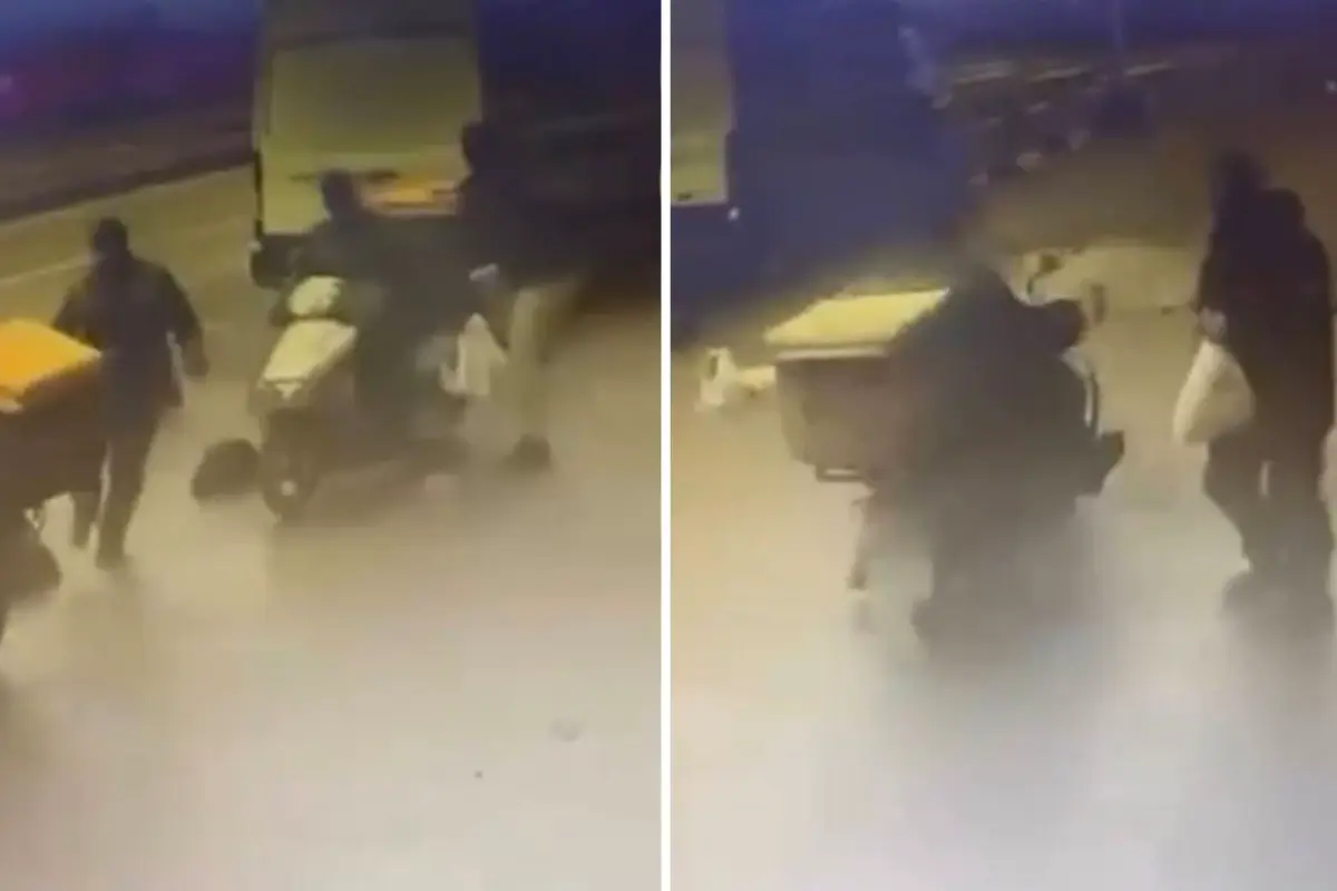 Polis, Kaçan Şüpheliyi Kuryenin Motosikletine Binerek Yakalamayı Başardı