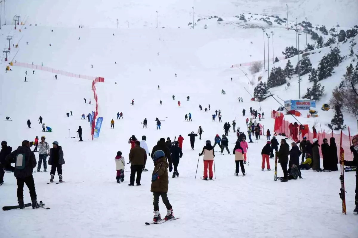 Rap Yıldızı Çakal, Erzincan Ergan Kayak Merkezi’nde Kış Keyfi Yaşadı