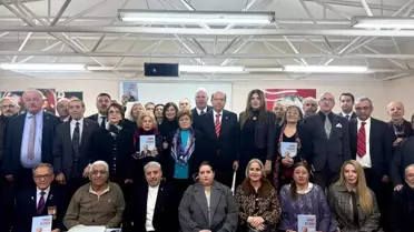 Anma töreninden sahne görüntüsü