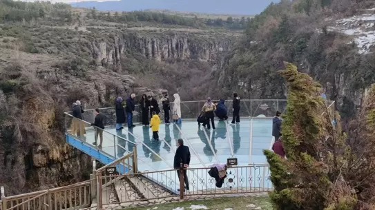 Safranbolu Cam Seyir Terası panoramik görüntüsü