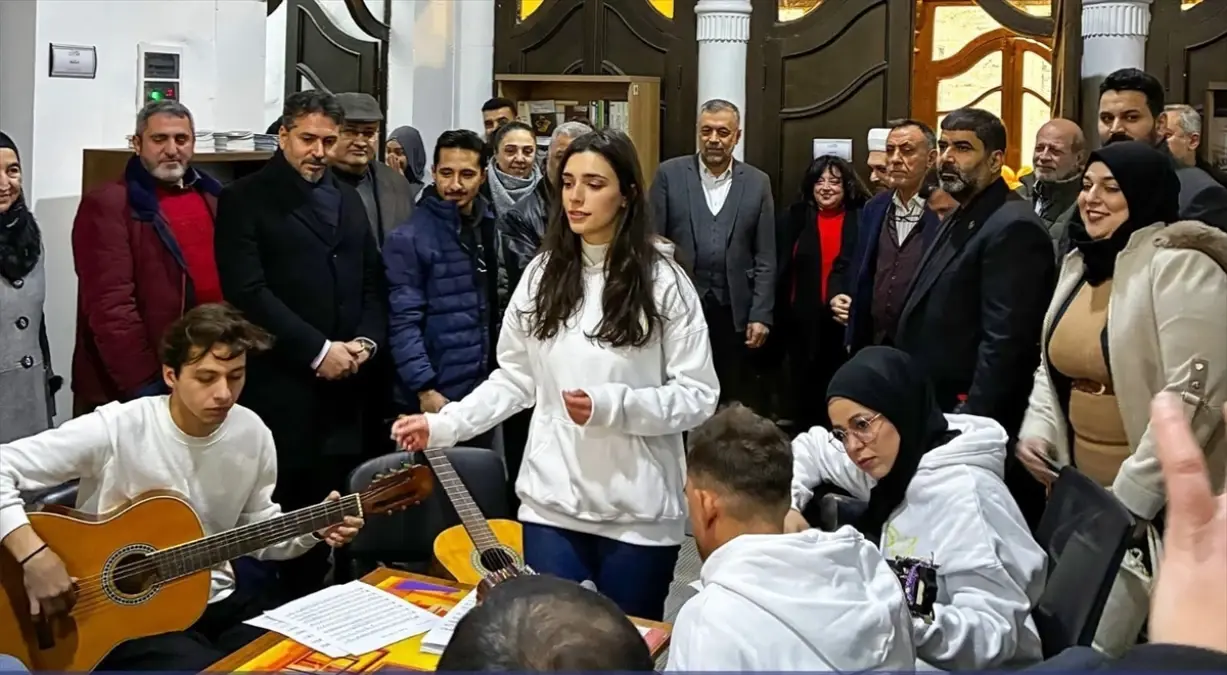 Halep'in Tarihi Konakında Modern Sanat ve Eğitim Merkezi Açıldı