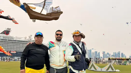 Zahit Mungan, Doha’da Uçurtma Festivali’nde Türkiye’yi Temsil Etti