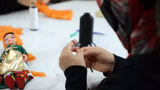 Ezo Gelin bebeklerinden bir örnek