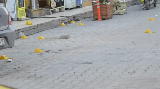 Kızıltepe'de silahlı kavga anı