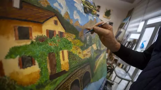 Bozkurt'un en beğenilen tablolarından biri