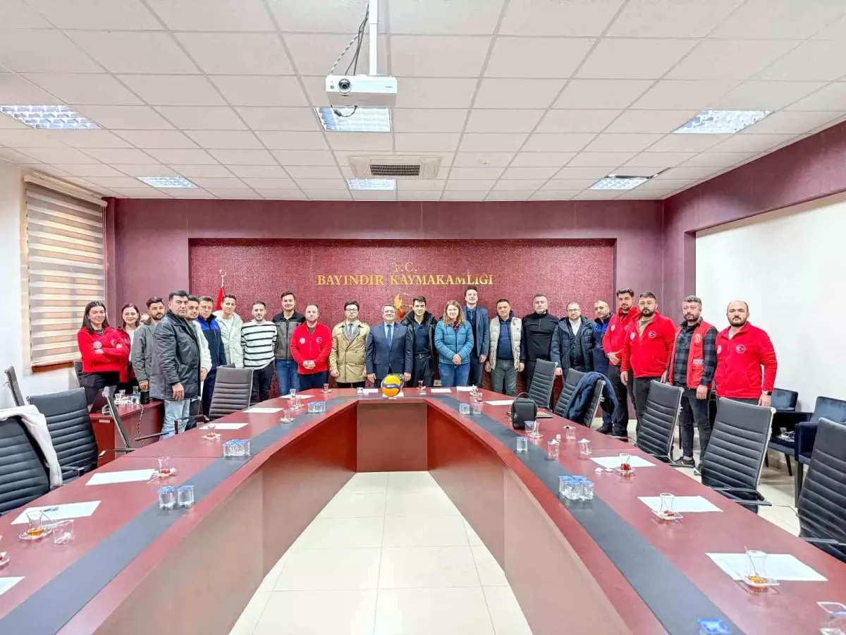 Bayındır’da Kurumlararası Voleybol Şenliği Fikstürü Açıklandı