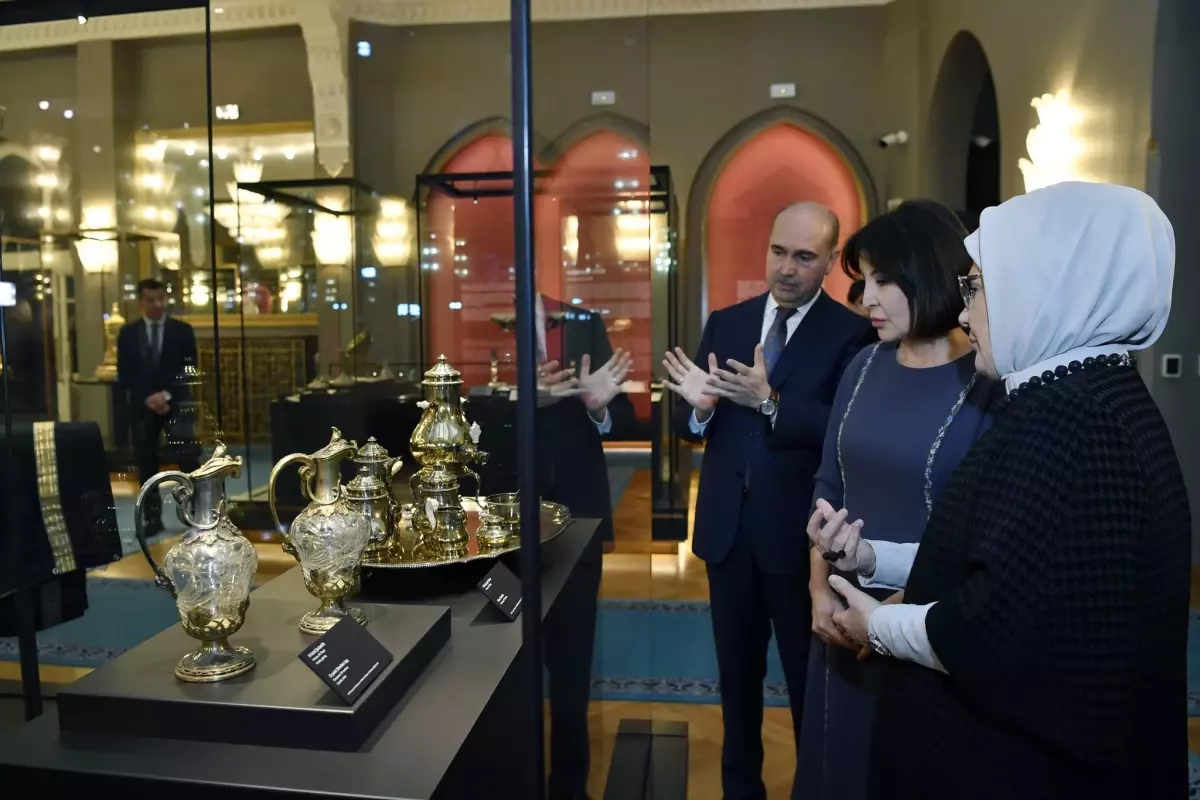 Emine Erdoğan ve Ziroat Mirziyoyeva, Ankara Palas'ta Dostluk Görüşmesi Gerçekleştirdi