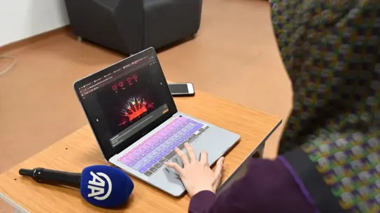 Bitlis Devlet Hastanesi'nde görevli hemşirelerin çektiği etkileyici fotoğraf