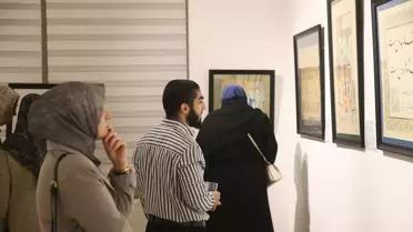 Viyana Mesnevi sergisinden bir eser