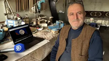 Cumali Birol'un ödüllü baston eseri