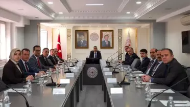 Karaman’da hazırlık toplantısı sırasında kullanılan sunum görseli