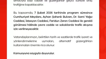 Miting sırasında kapalı olan Niğde caddeleri