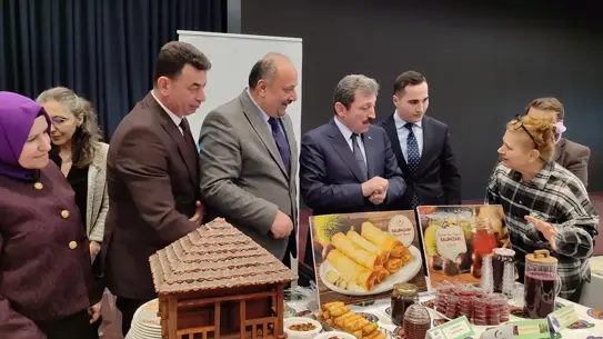 Salıpazarı’nın coğrafi işaretli ürünleri sergi alanında