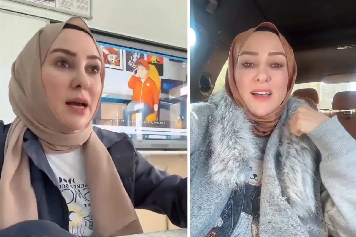 Kadın öğretmenin Vahdettin eleştirisi videosundan görüntü