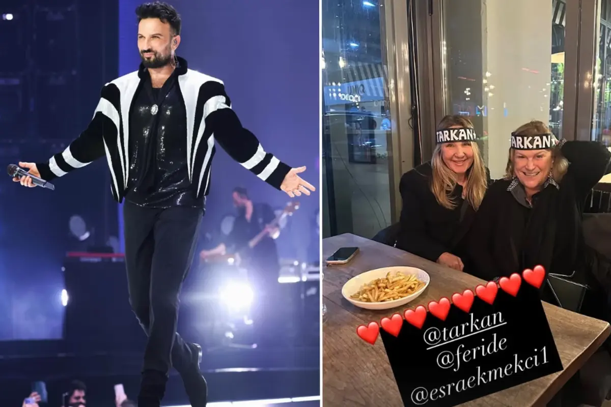 Güler Sabancı, Tarkan Konserinde Bandanasıyla Göz Doldurdu