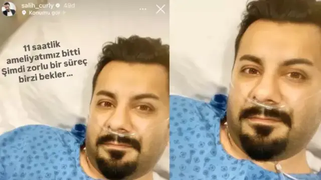 Umut Özkan ve doktor Cenk Şimşek konuşurken