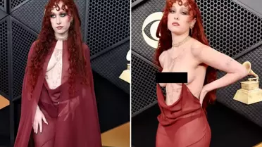 Chappell Roan, Grammy'de Giydiği Transparan Kırmızı Elbiseye Esprili Yanıt Verdi