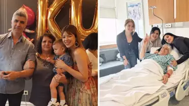 Özcan Deniz, annesi için ambulans ayarlıyor